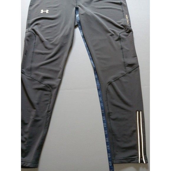 Under Armour Men's Gray Heat Gear Compression Pants - Size 2XL - Picture 4 of 13